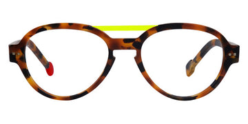 Sabine Be® Be Hype - Matte Fawn Tortoise / Neon Yellow Eyeglasses