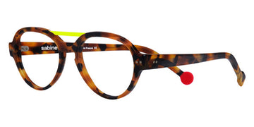 Sabine Be® Be Hype - Matte Fawn Tortoise / Neon Yellow Eyeglasses