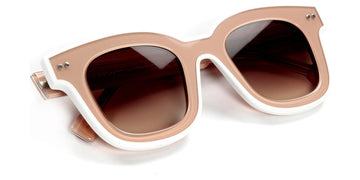 Sabine Be® Be Idol Line Sun - Nude / White / Shiny Nude / Shiny White Sunglasses