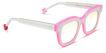 Sabine Be® Be Idol Line Sun - Shiny Pearl Gray / Shiny Neon Pink Sunglasses