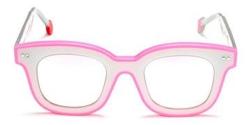 Sabine Be® Be Idol Line Sun - Shiny Pearl Gray / Shiny Neon Pink Sunglasses