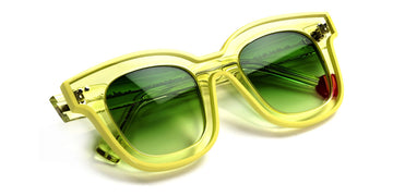 Sabine Be® Be Idol Line Sun - Shiny Translucent Yellow / Shiny Solid Yellow Sunglasses