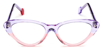 Sabine Be® Be Pretty - Shiny Translucent Purple / Shiny Translucent Peach Eyeglasses