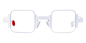 Sabine Be® Be Square Slim - Satin White Eyeglasses