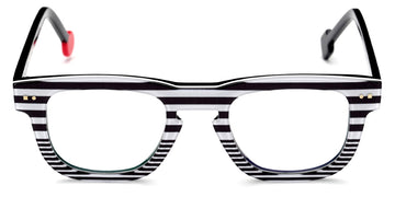 Sabine Be® Be Swag Stripe - Shiny Navy Blue Fat Stripes / Shiny Navy Blue Slim Stripes Eyeglasses