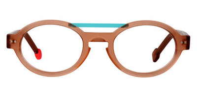 Sabine Be® Be Trendy - Matte Translucent Beige / Satin Turquoise Eyeglasses