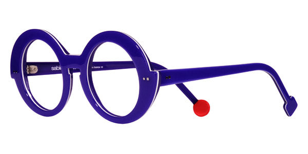 Sabine Be® Be Val De Loire - Shiny Translucent Purple / White / Shiny Translucent Purple Eyeglasses