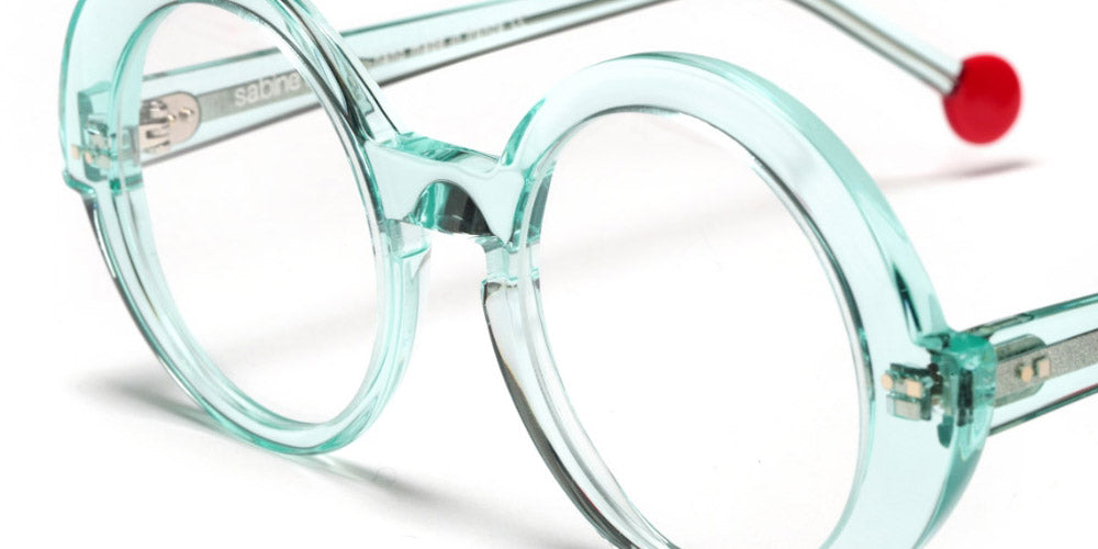 Sabine Be® Be Val De Loire - Shiny Translucent Turquoise Eyeglasses