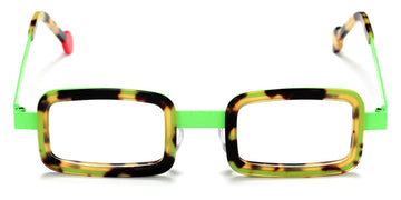 Sabine Be® Be Ziggy - Shiny Tokyo Scale / Neon Green Satin Eyeglasses