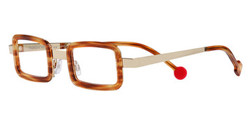 Sabine Be® Be Ziggy - Shiny Blonde Veined Tortoise / Polished Pale Gold Eyeglasses