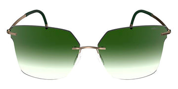 Silhouette® Begur BEGUR 8740 8540 - 8540 Champagne / Olive Sunglasses