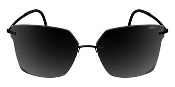 Silhouette® Begur BEGUR 8740 9040 - 9040 Black Buffalo Sunglasses