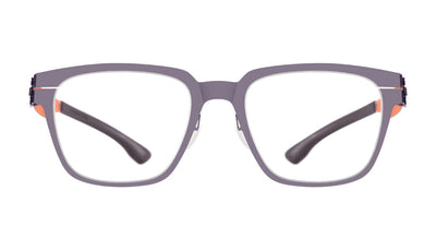 Ic! Berlin® Bo Shiny Aubergine-Flame 52 Eyeglasses