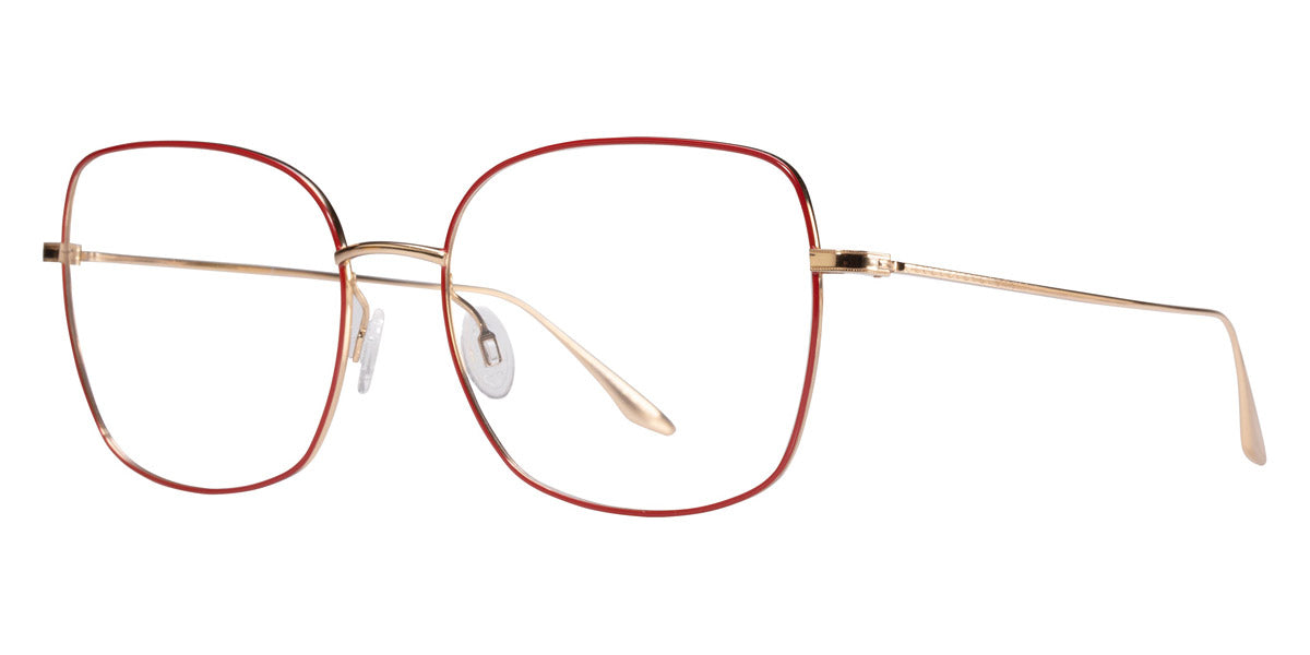 Barton Perreira® Camille - Gold/Ruby Enamel Eyeglasses