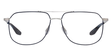 Barton Perreira® Javelin - Matte Navy/Silver Eyeglasses