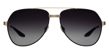 Barton Perreira® 007 AVTAK - Black Satin/Gold / Smolder Sunglasses