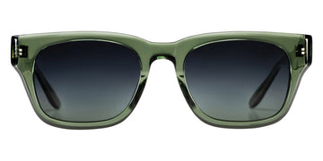 Barton Perreira® Domino Sun - Olive Green / Poison Ivy Polarized AR Sunglasses