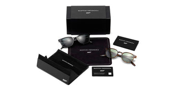 Barton Perreira® 007 Joe - Black / Vintage Gray Sunglasses