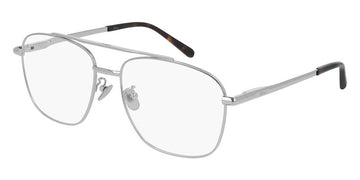 Brioni® BR0076O - Ruthenium Eyeglasses