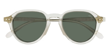 Brioni® BR0098S - Beige / Green Sunglasses