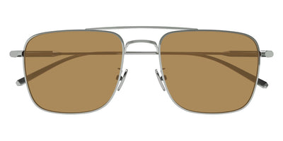 Brioni® BR0101S - Silver / Brown Sunglasses