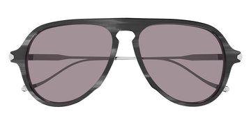 Brioni® BR0104S - Gray/Silver / Gray Sunglasses