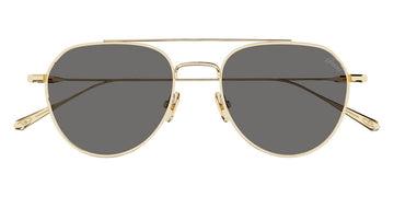 Brioni® BR0106S - Gold / Gray Sunglasses