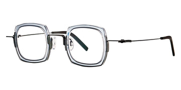 Theo® Broccoli TH BROCCOLI 046 41 - Smoke Grey+British Racing Green Eyeglasses