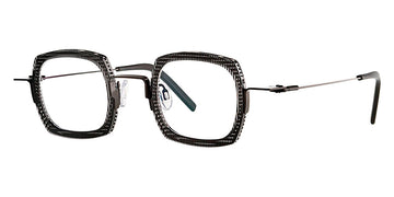 Theo® Broccoli TH BROCCOLI 051 41 - Pixel Black+Citrus Black Eyeglasses