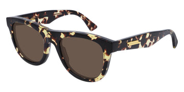 Bottega Veneta® BV1001S - Havana / Brown Sunglasses