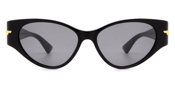 Bottega Veneta® BV1002S - Black / Gray Sunglasses