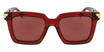 Bottega Veneta® BV1005S - Burgundy / Red Sunglasses