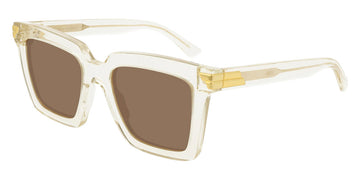 Bottega Veneta® BV1005S - Beige / Brown Sunglasses