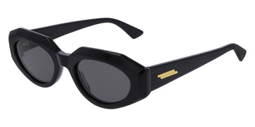 Bottega Veneta® BV1031S - Black / Gray Sunglasses