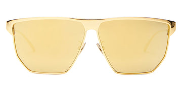 Bottega Veneta® BV1069S - Gold / Gold Mirrored Sunglasses