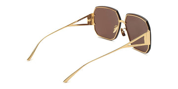 Bottega Veneta® BV1085SA - Gold / Brown Sunglasses