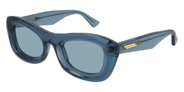 Bottega Veneta® BV1088S - Blue / Light Blue Sunglasses