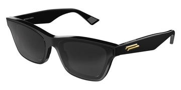 Bottega Veneta® BV1119S - Black / Gray Sunglasses