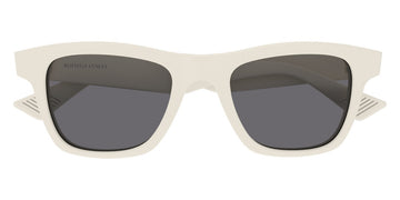 Bottega Veneta® BV1120S - Ivory / Gray Sunglasses