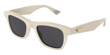 Bottega Veneta® BV1120S - Ivory / Gray Sunglasses