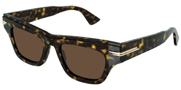 Bottega Veneta® BV1122S - Havana / Brown Sunglasses