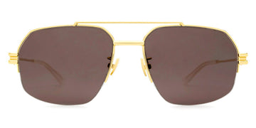 Bottega Veneta® BV1127S - Gold / Gray Sunglasses