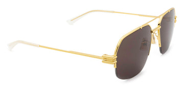 Bottega Veneta® BV1127S - Gold / Gray Sunglasses