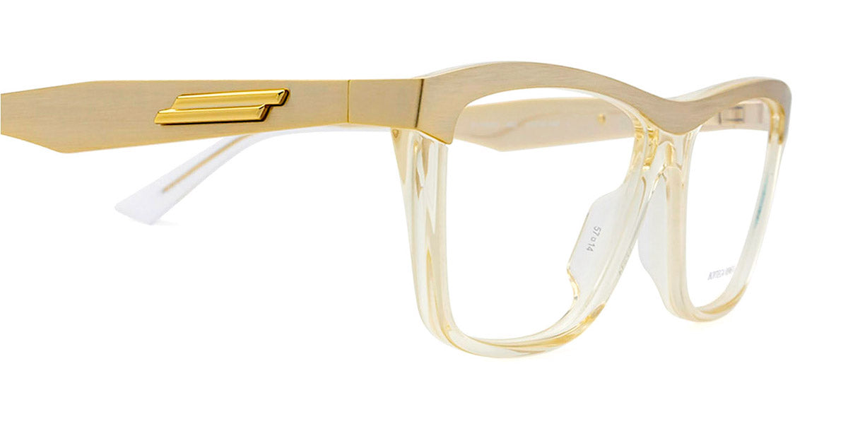 Bottega Veneta® BV1133O - Gold Eyeglasses