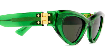 Bottega Veneta® BV1142S - Green / Green Sunglasses