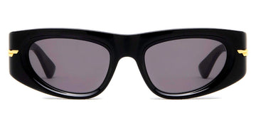 Bottega Veneta® BV1144S - Black / Gray Sunglasses