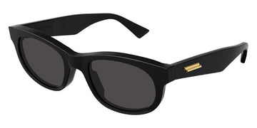 Bottega Veneta® BV1145S - Black / Gray Sunglasses