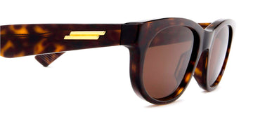 Bottega Veneta® BV1145S - Havana / Brown Sunglasses