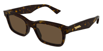 Bottega Veneta® BV1146S - Havana / Brown Sunglasses