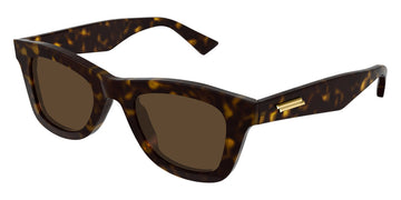 Bottega Veneta® BV1147S - Havana / Brown Sunglasses